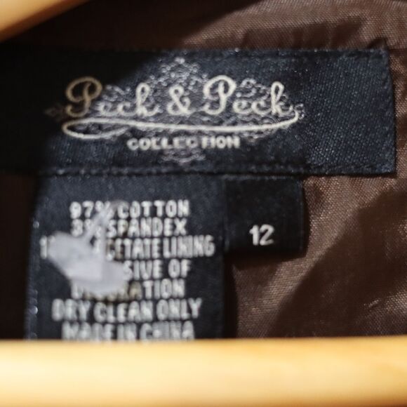 Peck Peck Mixed Animal Print Y2K Career Pencil Dress Sassy Workwear 12 - Picture 11 of 11